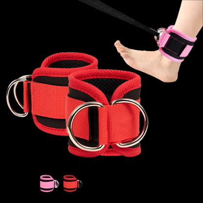 Adjustable Gym Ankle Straps